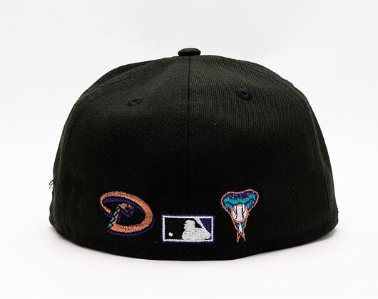 Kšiltovka New Era 59FIFTY MLB Team Color Split 5 Arizona Diamondbacks Black