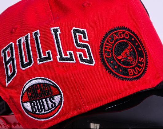 Kšiltovka New Era 9FIFTY NBA All Over Patch Chicago Bulls Red