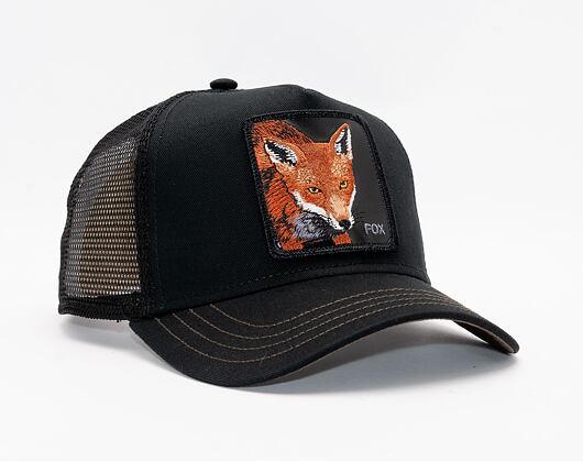 Kšiltovka Goorin - The Fox Trucker - Black