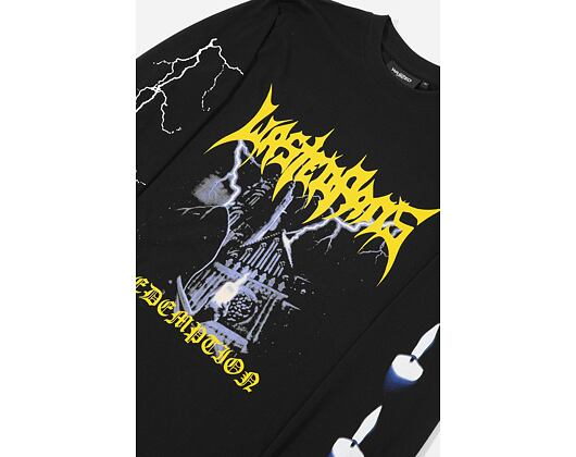 Triko Wasted Paris Longsleeve Redemption - Black