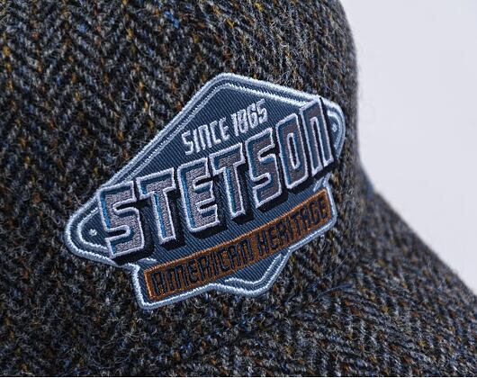 Kšiltovka Stetson Trucker Cap Harris Tweed