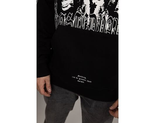 Mikina Wasted Paris Hoodie Unleashed - Black
