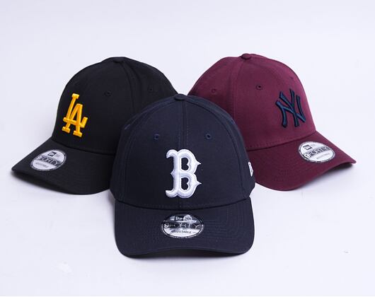 Kšiltovka New Era 9FORTY MLB League Essential Boston Red Sox Navy / White