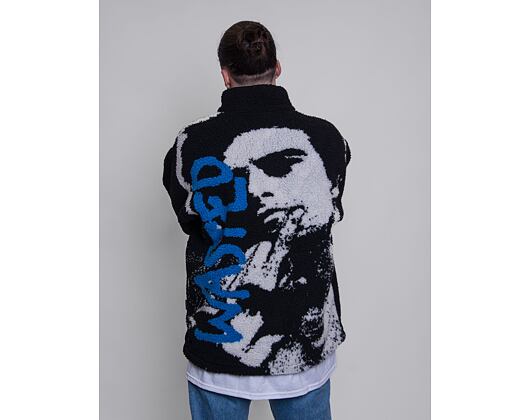 Bunda  Wasted Paris Jacket Pierce Sherpa - Black