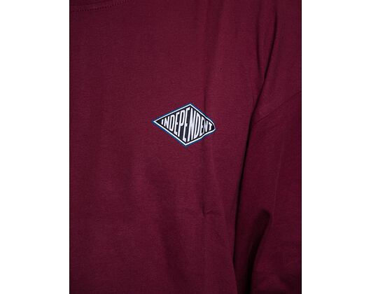 Triko Independent Eternal T-Shirt Maroon