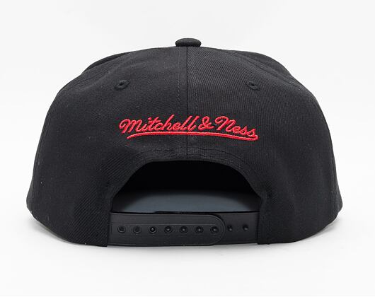 Kšiltovka Mitchell & Ness BRED SNAPBACK Brooklyn Nets Black