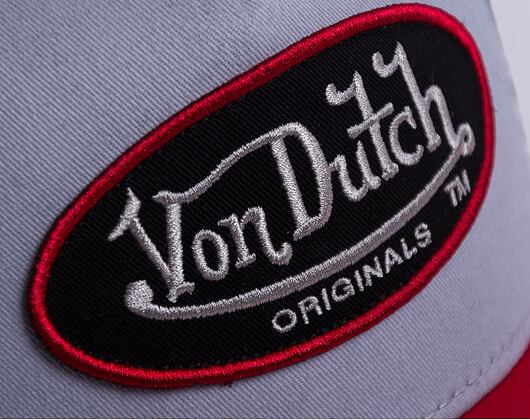 Kšiltovka Von Dutch Boston Trucker Cotton Twill Grey/Black