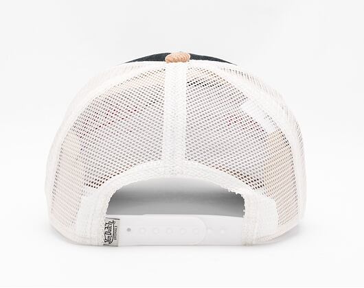 Kšiltovka Von Dutch Russel Trucker Corduroy Black/White