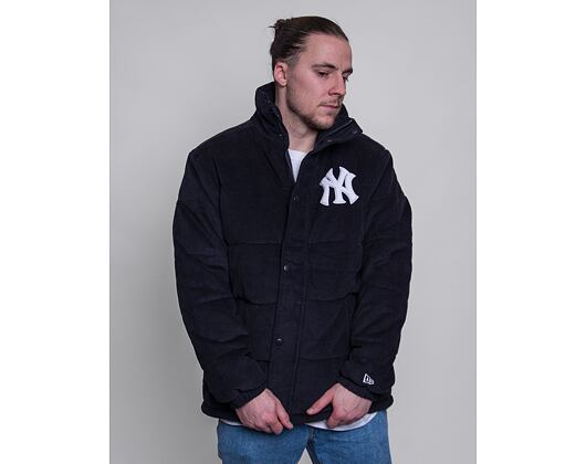 Bunda New Era MLB Cord Puffer Jacket New York Yankees Navy / White