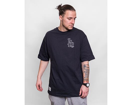 Triko New Era Oversized Back Print Graphic Tee Los Angeles Dodgers Navy/Red