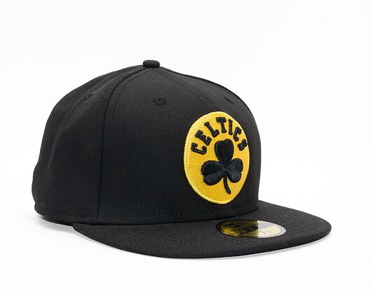 Kšiltovka New Era 59FIFTY Seasonal Basic NBA Boston Celtics Black / Gold
