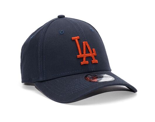 Kšiltovka New Era 9FORTY MLB League Essential Los Angeles Dodgers Navy / Brown