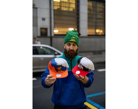 Kšiltovka Mitchell & Ness PAINTBRUSH SNAPBACK University Of Florida White / Orange