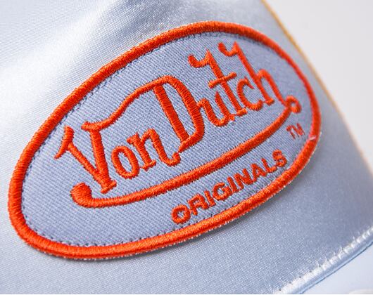 Kšiltovka Von Dutch Trucker Cary Satin Lt.Blue/Gold