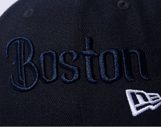 Kšiltovka New Era 59FIFTY MLB Script 5 Boston Red Sox Navy / Red