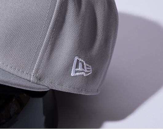 Kšiltovka New Era 59FIFTY MLB Basic Los Angeles Dodgers - Graphite / White