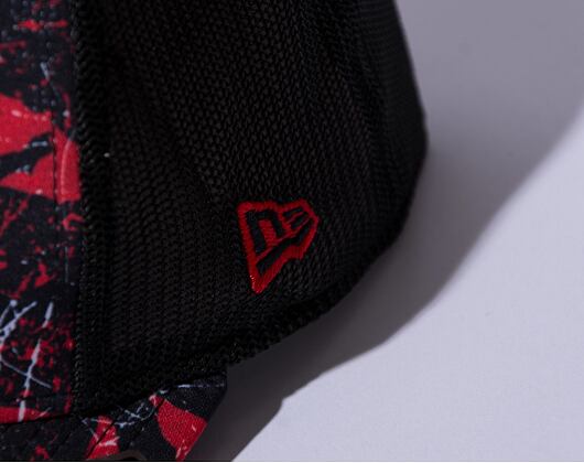 Kšiltovka New Era 9FIFTY Stretch-Snap Ducati Corse All Over Print Ducati Black / Scarlet