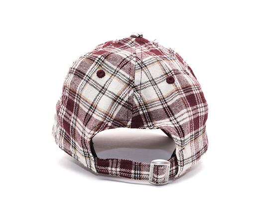 Kšiltovka New Era 9FORTY MLB Plaid Camo New York Yankees Maroon