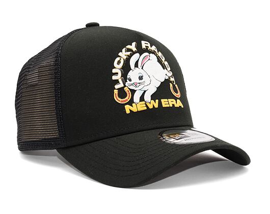 Kšiltovka New Era 9FORTY A-Frame Trucker Sign Black / Optic White