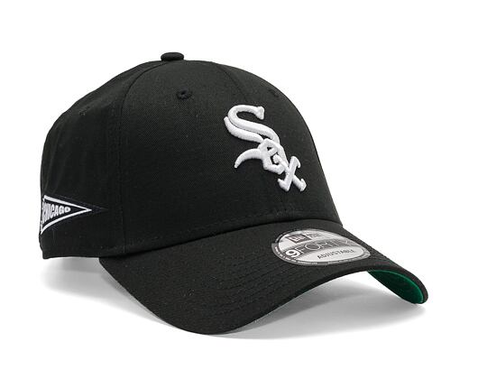 Kšiltovka New Era 9FORTY MLB Team Side Patch Chicago White Sox Black