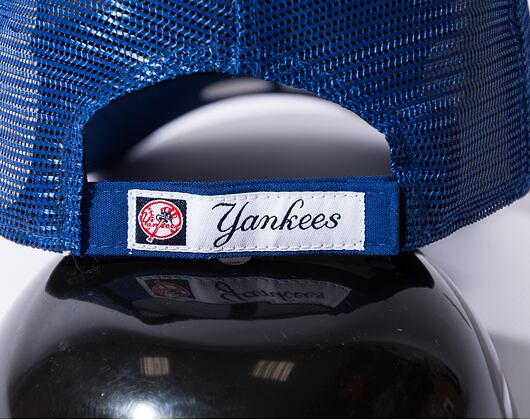Kšiltovka New Era 9FORTY Trucker MLB Home Field New York Yankees Light Royal/Bright Royal
