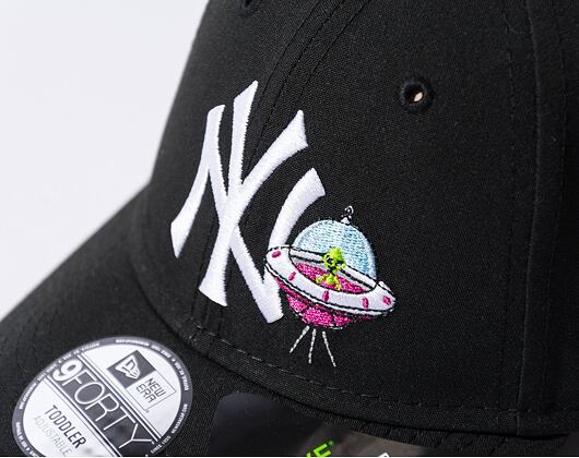 Dětská kšiltovka New Era 9FORTY Kids MLB Space New York Yankees Black