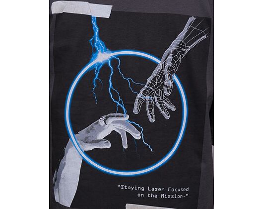 Triko Karl Kani Woven Signature Metaverse Tee athracite