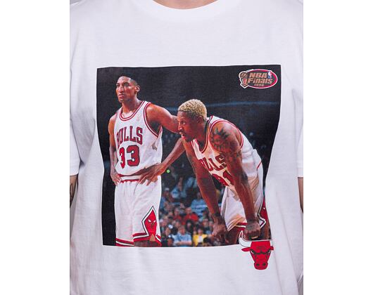 Triko Mitchell & Ness NBA Player Photo Tee Chicago Bulls White