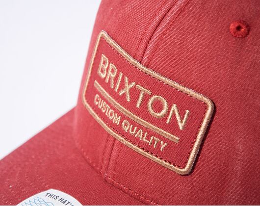 Kšiltovka Brixton Palmer Proper X MP Snapback Paradise Orange