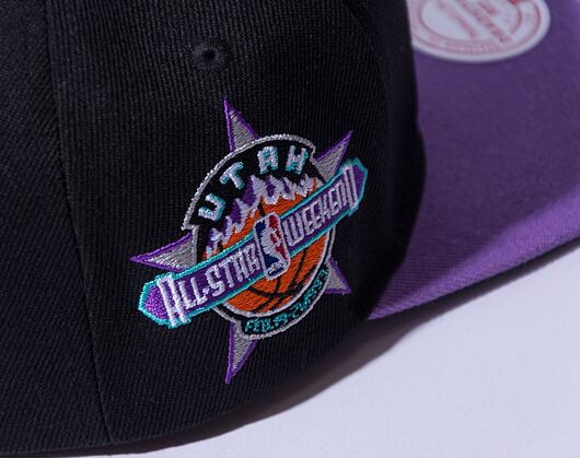 Kšiltovka Mitchell & Ness ASG TWO TONE DEADSTOCK HWC UTAH JAZZ Black