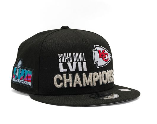 Kšiltovka New Era 9FIFTY NFL22 Super Bowl LVII Parade Kansas City Chiefs Black