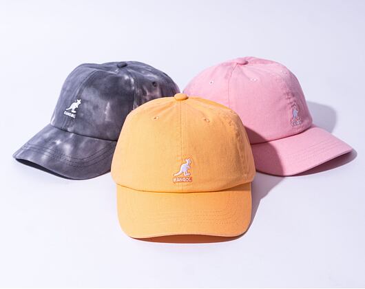 Kšiltovka Kangol Washed Baseball Papaya Milk