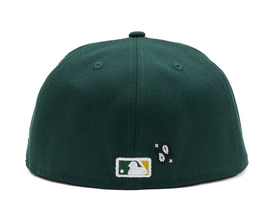 Kšiltovka New Era 59FIFTY MLB All-Over-Paisley Oakland Athletics Team Color / Optic White