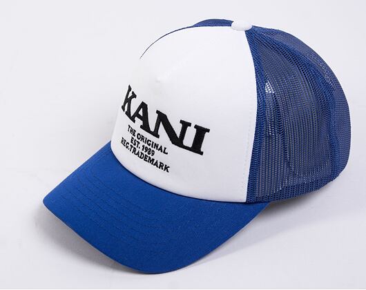 Kšiltovka Karl Kani Retro Trucker Cap blue/white