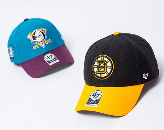 Kšiltovka '47 Brand NHL Boston Bruins Sure Shot TT Snapback MVP Black