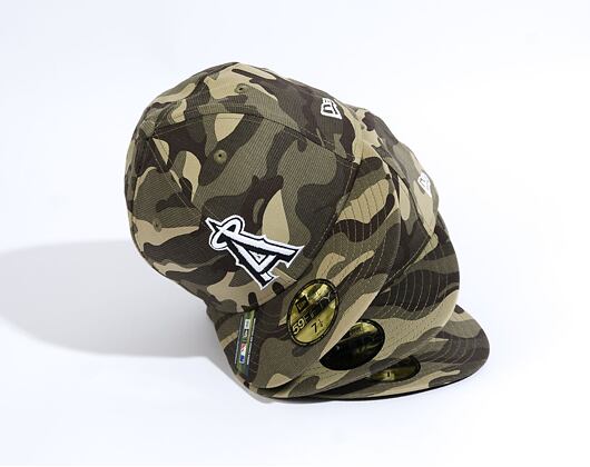 Kšiltovka New Era 59FIFTY MLB "Armed Forces" Anaheim Angels Camo