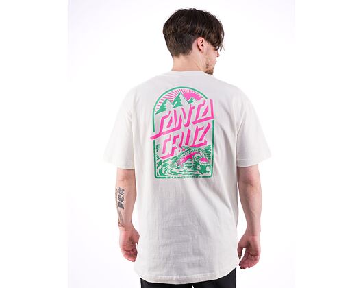 Triko Santa Cruz Retreat T-Shirt Unbleached Cotton