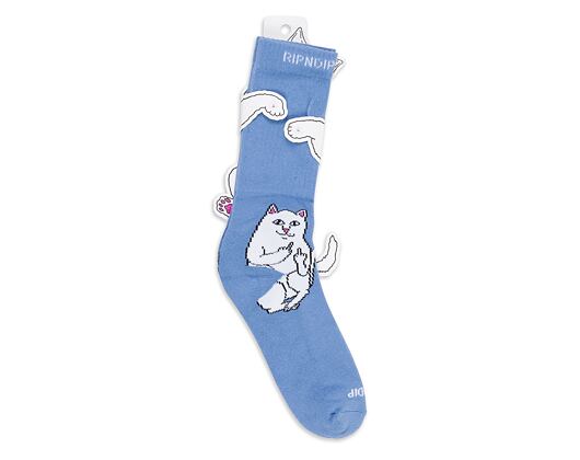 Ponožky RIP N DIP Lord Nermal Socks RND10016 Light Slate