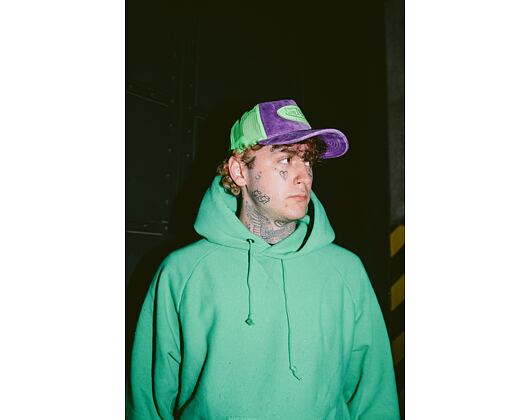 Kšiltovka Von Dutch Kent Trucker Velvet Violet/Green