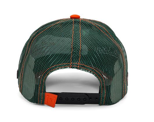 Kšiltovka Capslab Looney Tunes - Daffy and Bugs Bunny v.2 Trucker Beige / Orange