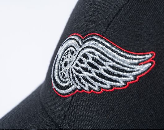 Kšiltovka '47 Brand NHL Detroit Red Wings Metallic Snap MVP Black