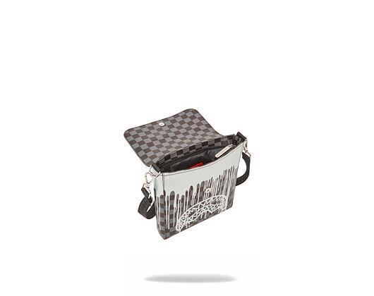 Taška přes rameno Sprayground Platinum Drips Messenger Bag