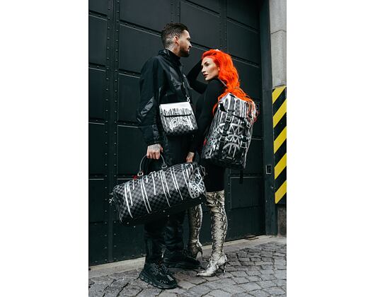 Taška Sprayground Platinum Drips Duffle