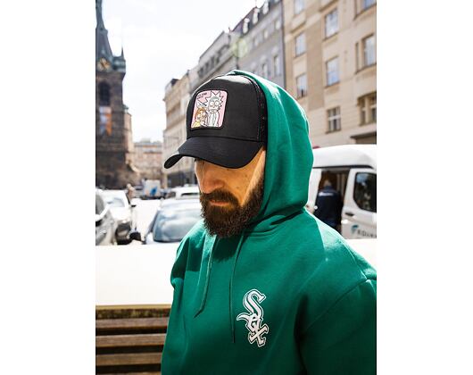 Kšiltovka Capslab - Trucker Rick and Morty - Black / Purple
