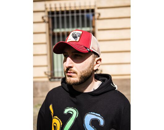 Kšiltovka Goorin - The Bull Trucker - Red