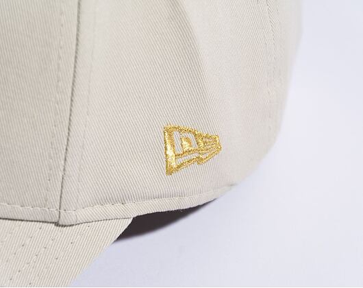 Dámská Kšiltovka New Era - MLB Metallic 9FORTY - NY Yankees - Stone / Gold