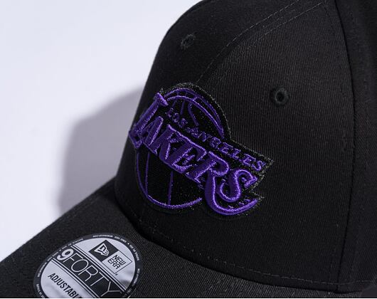 Kšiltovka New Era 9FORTY NBA Neon Outline Los Angeles Lakers Black / Purple