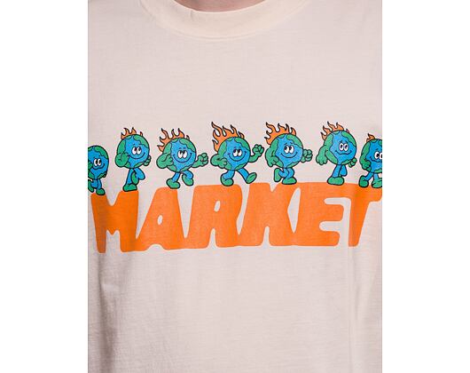 Triko Market Keep Going T-Shirt Sand