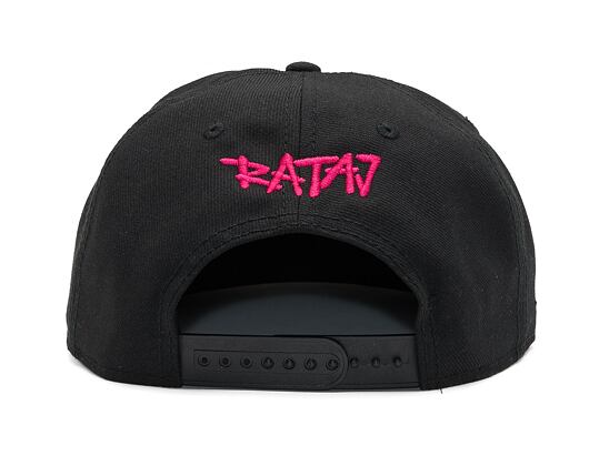 Kšiltovka RATAJ Hey Mickey Black / Purple Snapback