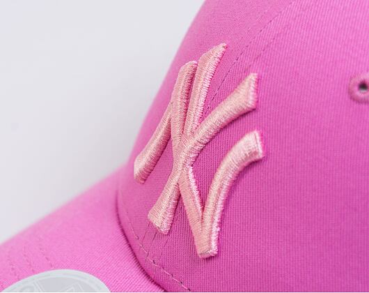 Dámská Kšiltovka New Era 9FORTY Womens MLB League Essential New York Yankees Wild Rose Pink / Light 